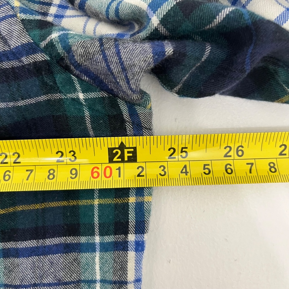 Abercrombie & Fitch Mens Size Large Button Up Shirt Multicolor Plaid Long Sleeve - Picture 7 of 8